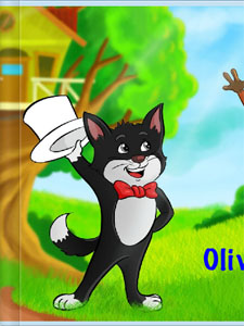 《oliver and jumpy story book》故事书配音电子书籍